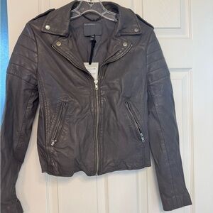 Women's Biker 💯% Leather Jacket